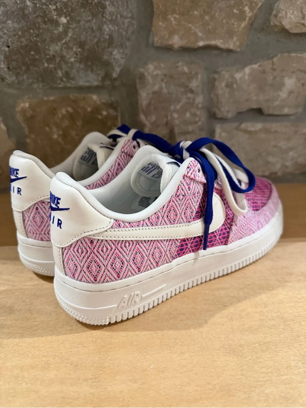 Nike Air Force 1 Low “Woven Together” Sneakers size 7